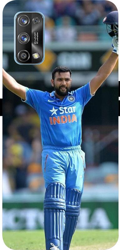 LIKELOOK Back Cover for Realme 7Pro, ( Rohit Sharma, Indian Cricket )  (Multicolor, Shock Proof, Pack of: 1)