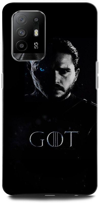 ORBIQE Back Cover for OPPO F19 Pro+ 5G CPH2213 GAMEOFTHRONES, STARK, WINTER, WINTER IS COMING, GOT  (Multicolor, Hard Case, Pack of: 1)
