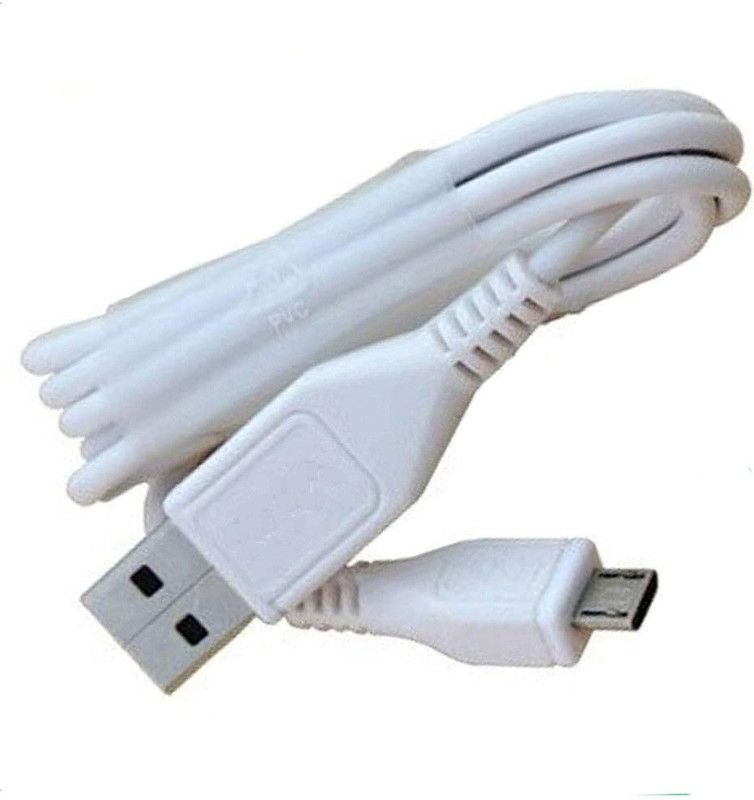 SANNO WORLD Micro USB Cable 1.5 m SND2_2009  (Compatible with Vivo V9/ vivo X21UD/vivo X21/vivo V7/vivo X20 Plus, White, One Cable)
