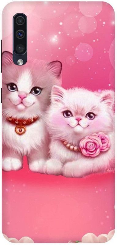 THESTONEWELL Back Cover for SAMSUNG G A50 whight cat indian lover r  (Multicolor, Waterproof, Pack of: 1)