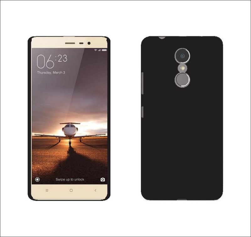CASE CREATION Back Cover for Lenovo K6 Note Rubberised Matte Finish Frosted Hard Case Back Cover Guard Protection  (Black, Pack of: 1)