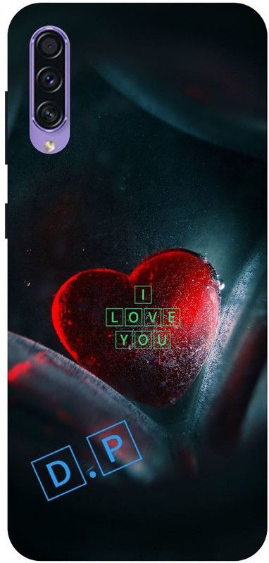 THESTONEWELL Back Cover for SAMSUNG G A50S ILOVE YOU D.P DIL HART  (Multicolor, Waterproof, Pack of: 1)