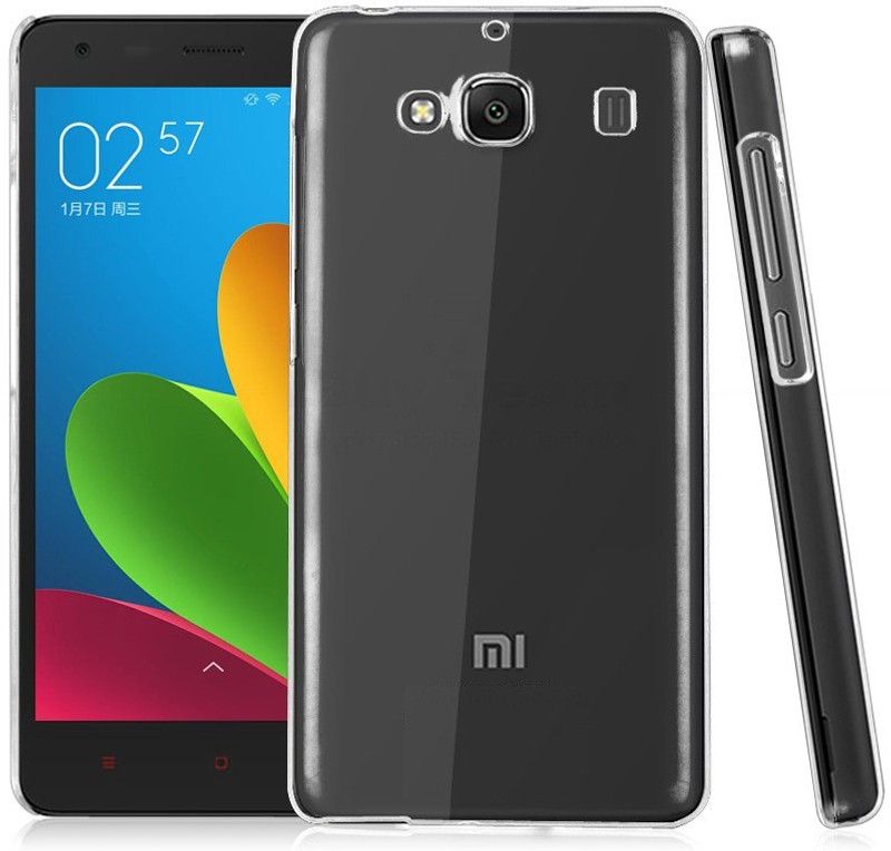 CASE CREATION Back Cover for Xiaomi Redmi 2 2S(2nd Generation) Crystal Clear Fully Totu Transparent Slim  (Transparent, Silicon, Pack of: 1)
