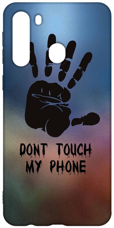 REALKING Back Cover for Samsung Galaxy A21  (Multicolor, Grip Case, Silicon)