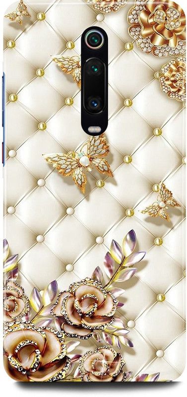FRONK Back Cover for Redmi K20 Pro, MATTRESS, BUTTERFLY, GOLDEN, BUTTERFLY  (Gold, Hard Case, Pack of: 1)