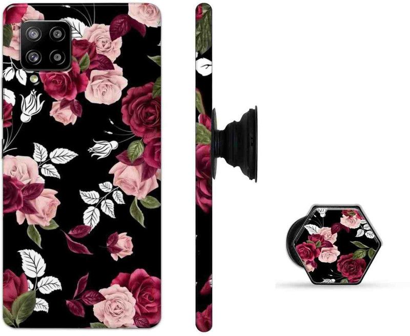 Deltavo Back Cover for Samsung Galaxy M42 5G  (Multicolor, Cases with Holder, Pack of: 2)