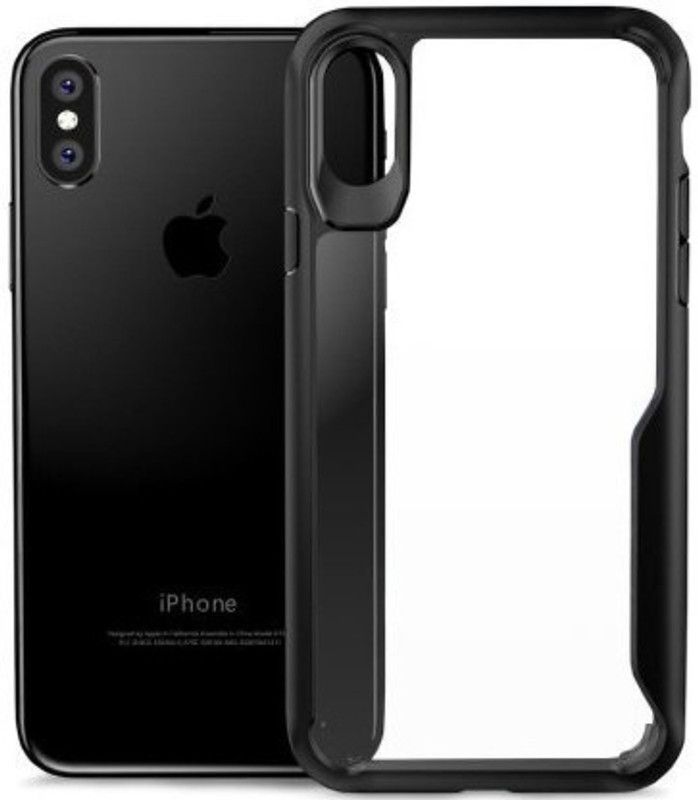 NAARETAIL Back Cover for Apple iPhone XS Max  (Transparent, Shock Proof)