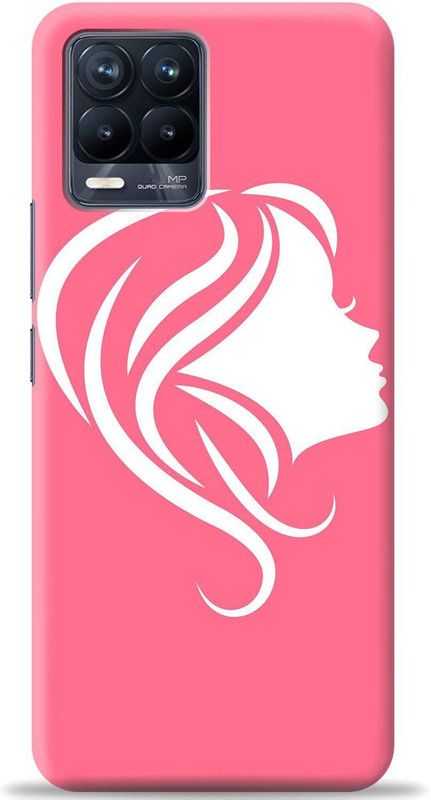 Loffar Back Cover for Realme 8 Pro  (Pink, Shock Proof, Pack of: 1)