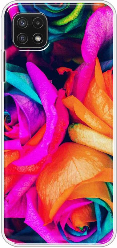 Print Zap Back Cover for Samsung A22 5G  (Multicolor, Flexible, Silicon, Pack of: 1)