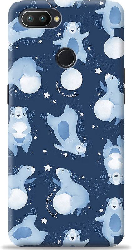 Crafter Back Cover for Realme 2 Pro  (Blue, Shock Proof, Pack of: 1)