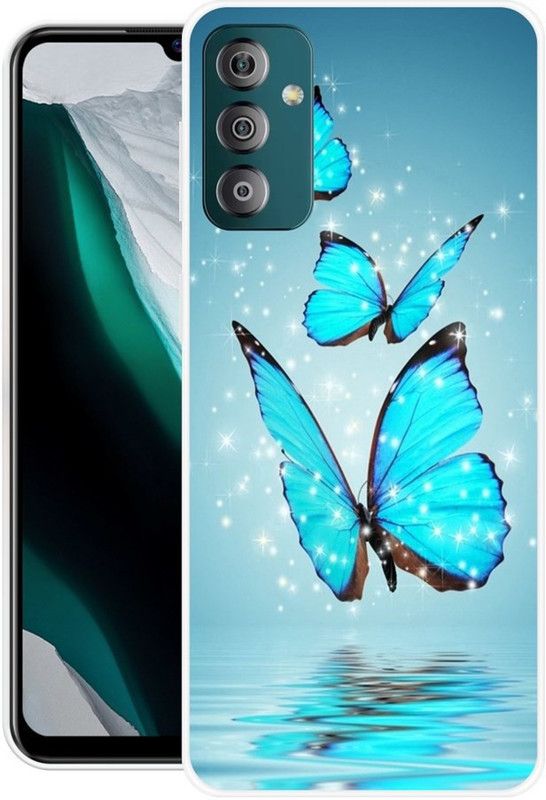 PAEDICON Back Cover for Samsung Galaxy F23 5G  (Blue, Grip Case, Silicon)