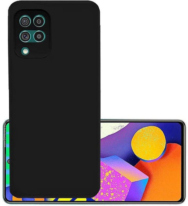 S-Hardline Back Cover for Samsung Galaxy M32 4G  (Black, Flexible, Pack of: 1)