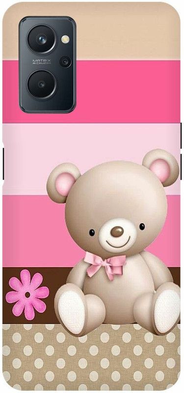 COVERJET Back Cover for OPPO A96- CPH2333-CUTE- TEDDY- BEAR- DOLL- GIFT  (Multicolor, Hard Case, Pack of: 1)