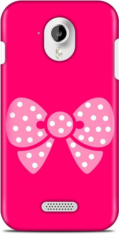 Sankee Back Cover for Micromax A116 Canvas HD  (Red, Hard Case)