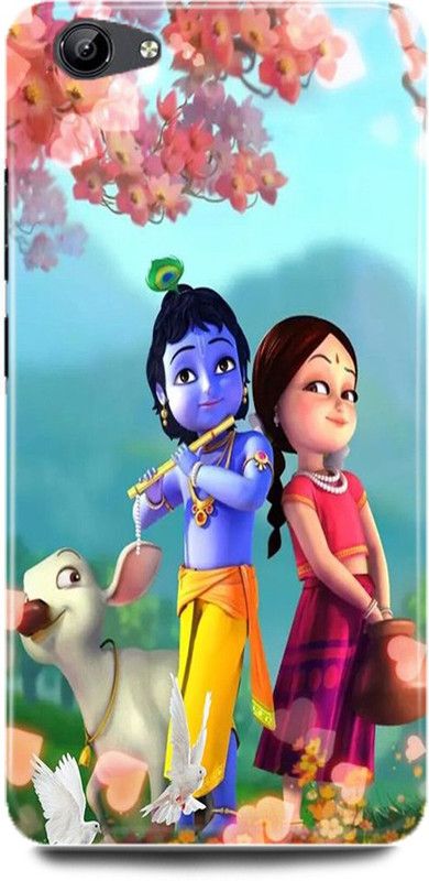 MP ARIES MOBILE COVER Back Cover for Vivo Y71i /1801/1731B RADHA KRISHNA, LORD, KANHIYA, KRISHANJI, GOD  (Multicolor, Hard Case, Pack of: 1)