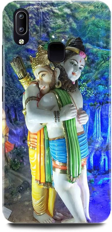 MP ARIES MOBILE COVER Back Cover for Vivo Y93, 1815,Ram,jai,shree,ram,hanuman,maruti,  (Multicolor, Hard Case, Pack of: 1)