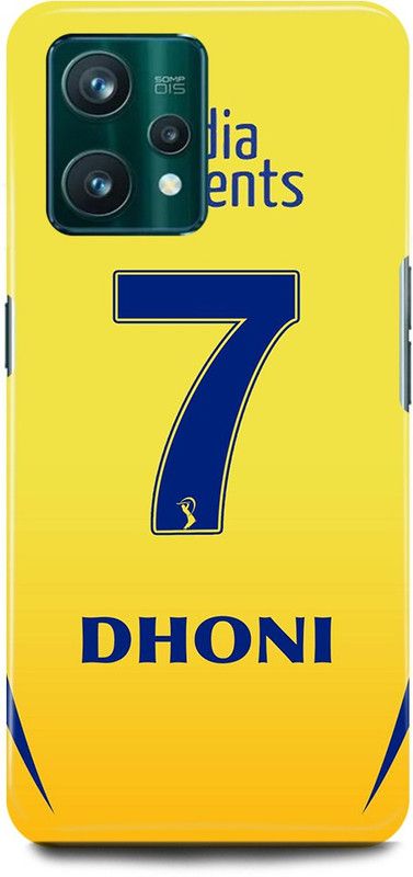 play fast Back Cover for Realme 9 Pro Plus 5G MS, DHONI, MAHENDRA, SINGH, DHONI  (Yellow, Hard Case, Pack of: 1)