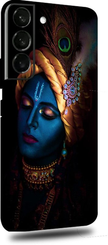 TJ CREATION SAMSUNG Galaxy S22 5G Mobile Skin  (Ultra Super Enlightened Krishna Skin With High Matte Finish.)