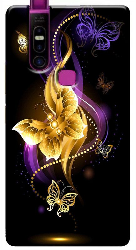 MORITZ Back Cover for Infinix S5 Pro  (Multicolor, Anti-radiation, Silicon)