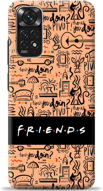 Cover King Back Cover for Mi Redmi Note 11S  (Pink, Shock Proof, Pack of: 1)