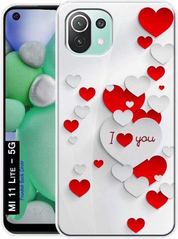 KENTAROELENE Back Cover for Redmi 11 Lite (5G), MI 11Lite (5G)  (Multicolor, Dual Protection, Silicon, Pack of: 1)