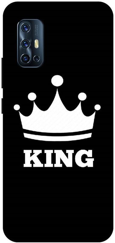 THE NARAYANA COLLECTIONS Back Cover for VIVO V17- 1919-NEVER,SETTEL,BOYS,ALONE,SAD  (Multicolor, Hard Case, Pack of: 1)