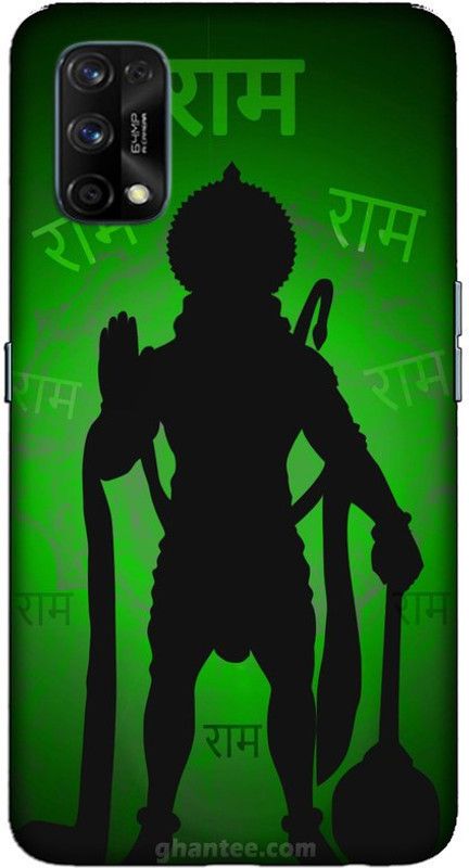 CROKIAN Back Cover for Realme 7 Pro Hanuman Back Cover  (Multicolor, Hard Case, Pack of: 1)