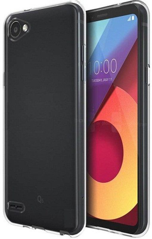 7Rocks Back Cover for LG Q6  (Transparent, Waterproof, Pack of: 1)