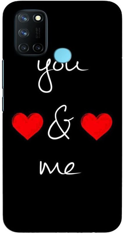 CROKIAN Back Cover for Realme 7i you and me Back Cover  (Multicolor, Hard Case, Pack of: 1)