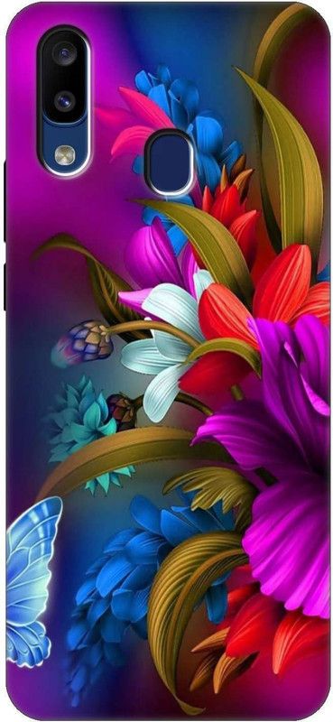 Nassion Back Cover for Samsung Galaxy A30  (Multicolor, Dual Protection, Silicon, Pack of: 1)