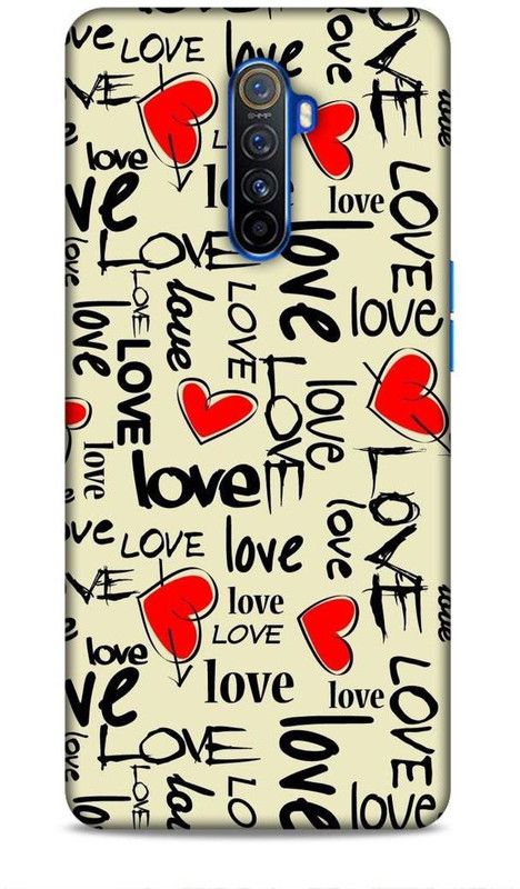 Keviv Back Cover for Realme X2 Pro  (Beige, Black, 3D Case, Pack of: 1)