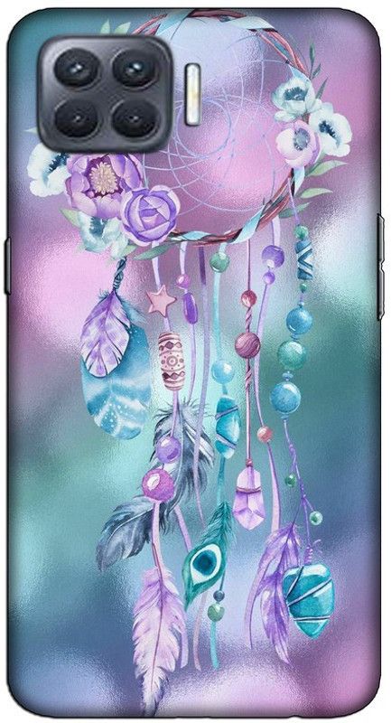 CROKIAN Back Cover for Oppo F17 design Back Cover  (Multicolor, Hard Case, Pack of: 1)