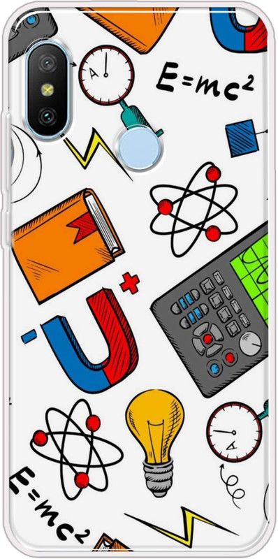Casemaker Back Cover for Mi Redmi 6 pro  (Multicolor, Grip Case, Silicon, Pack of: 1)