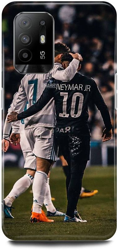 FIKORA Back Cover for Oppo F19 Pro PLUS 5G, NEYMAR, BARCELONA, PSG, FRANCE, PLAYER  (Multicolor, Hard Case, Pack of: 1)