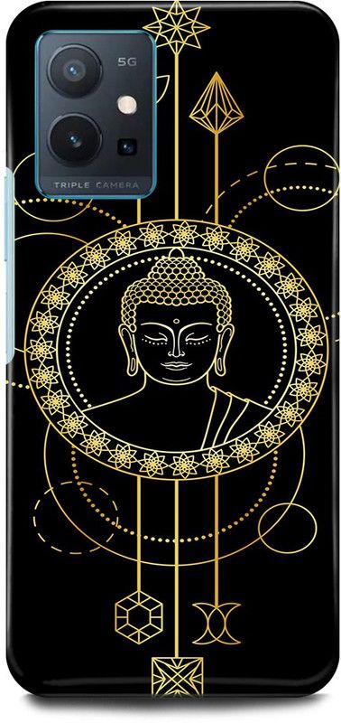 JUGGA Back Cover for OPPO A96, CPH2333, GAUTAM, BUDDHA, NAMO, BUDDHAYE  (Black, Hard Case, Pack of: 1)