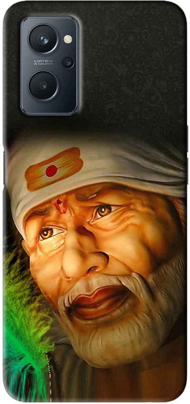 NDCOM Back Cover for Realme 9i Sai Baba Shirdiwale Printed  (Multicolor, Hard Case, Pack of: 1)
