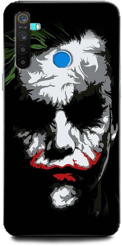 GRAFIQE Back Cover for Realme 5s/ Joker, Batman, Heath ledger joker, Batman Joker, Why So Serious  (Multicolor, Shock Proof, Pack of: 1)