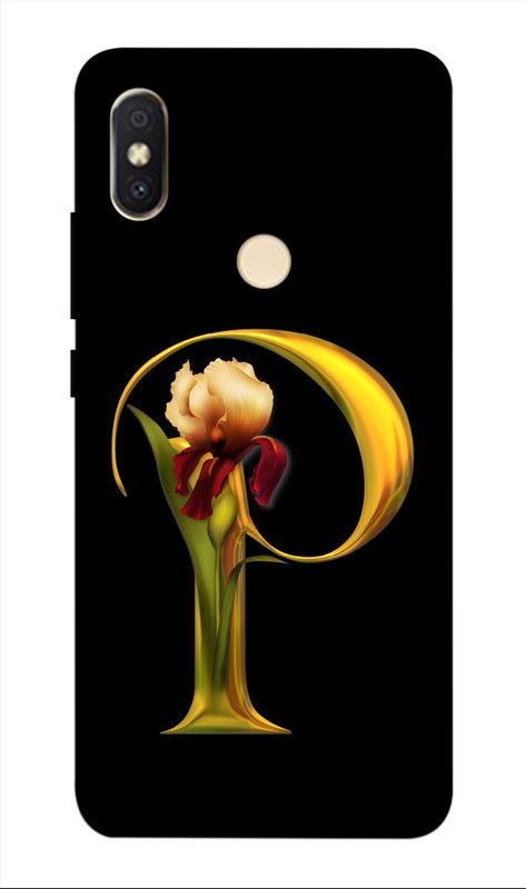 Ekish Back Cover for Mi Redmi Y2  (Black, Gold, Hard Case, Pack of: 1)