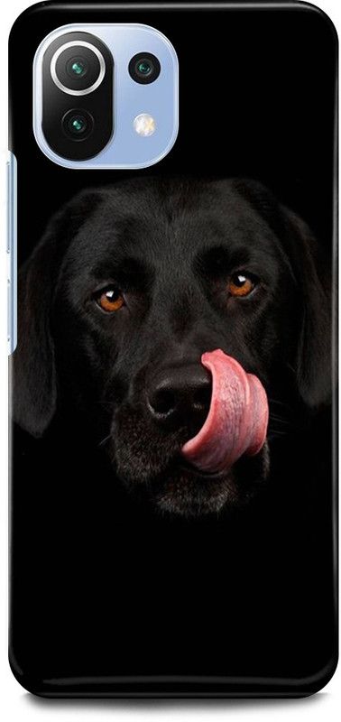 JUGGA Back Cover for Xiaomi 11Lite NE, DOG, GERMAN, SHEPHERD, LEBRA, BOXER  (Black, Hard Case, Pack of: 1)