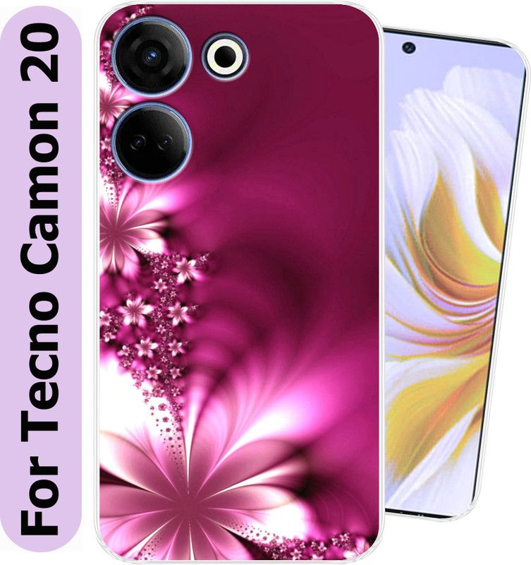 Coolcase Back Cover for Tecno Camon 20  (Multicolor, Grip Case, Silicon, Pack of: 1)