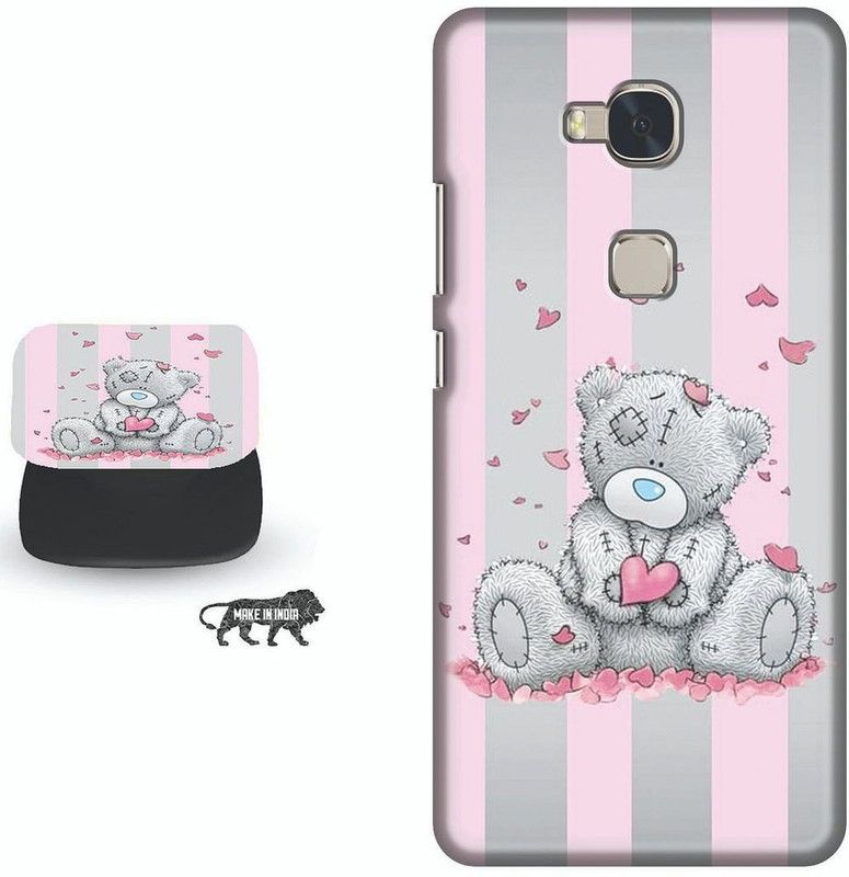My Swag Back Cover for Honor 5X, Huawei Honor X5, Huawei Honor GR192  (Multicolor, Cases with Holder, Pack of: 1)