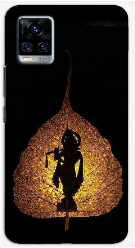 CROKIAN Back Cover for ViVO V20 Pro Krishna Back Cover  (Multicolor, Hard Case, Pack of: 1)
