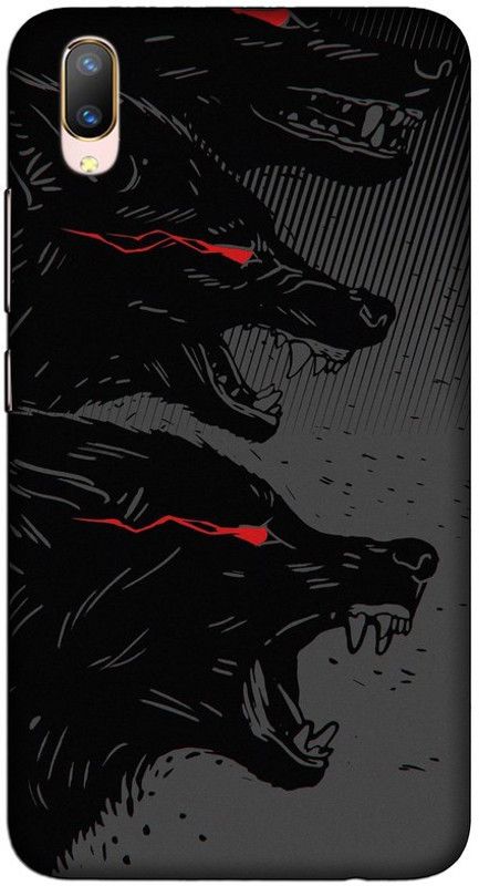 CROKIAN Back Cover for ViVO V11 Pro Wolf Back Cover  (Multicolor, Hard Case, Pack of: 1)