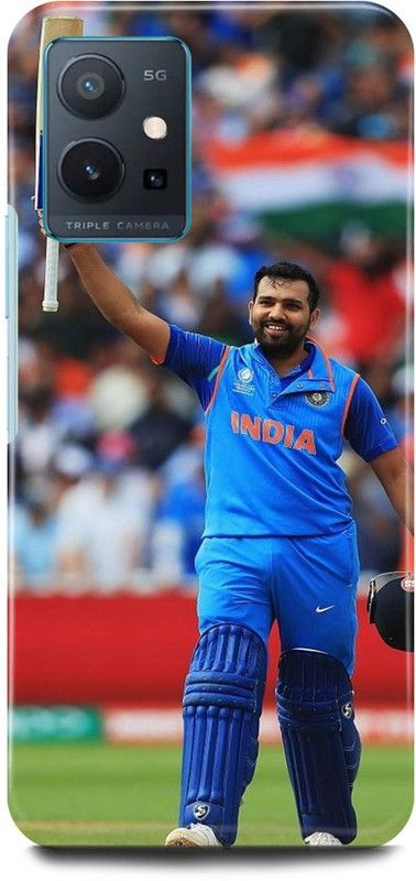 JUGGA Back Cover for OPPO K10, CPH2373, ROHIT, SHARMA, INDIAN, PLAYER, MUMBAI, INDIANS  (Blue, Hard Case, Pack of: 1)