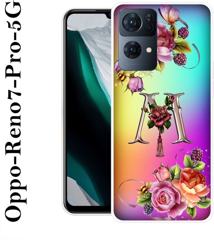 INDIALAND Back Cover for Oppo Reno7 Pro 5G  (Multicolor, Silicon)