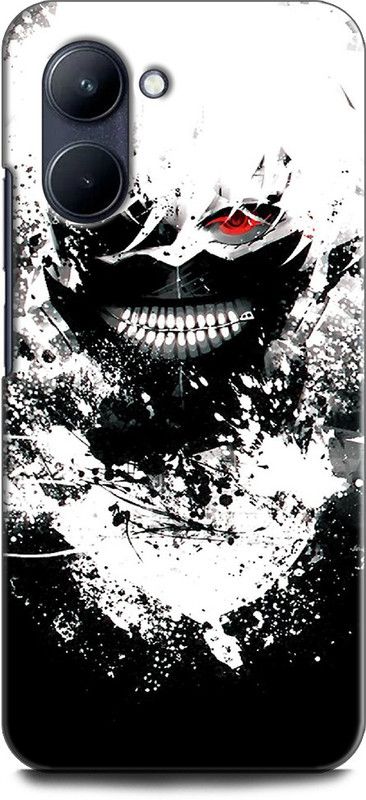 WallCraft Back Cover for Realme C33, RMX3624 KANEKI, TOKYO GHOUL, ANIME  (Multicolor, Dual Protection, Pack of: 1)