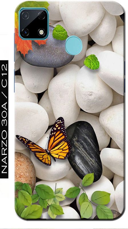 BIVAX Back Cover for REALME NAZRO 30A / REALME C12  (Multicolor, Grip Case, Silicon, Pack of: 51)