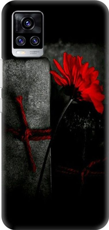PNBEE Back Cover for vivo S7t 5G, V2080A - Flower Print  (Multicolor, Hard Case, Pack of: 1)