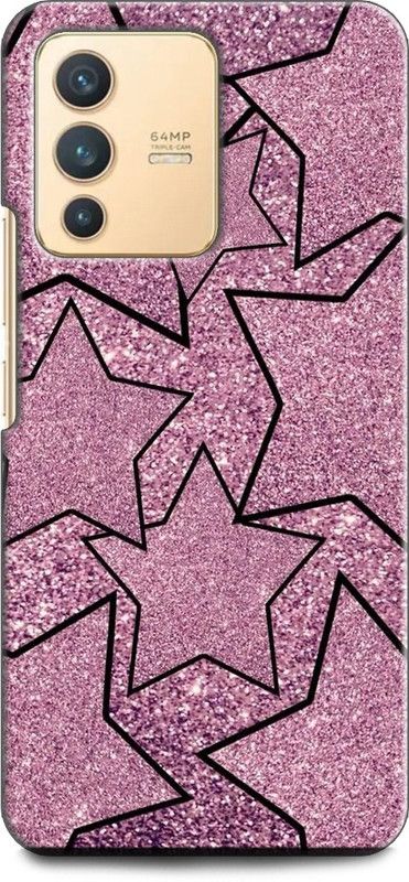 Wall Art Back Cover for Vivo V23 PRO (5G) STARS, COLORFULL, BLUE, GLITTER, UNICORN, GALAXY, TEXTURE  (Multicolor, Dual Protection, Pack of: 1)
