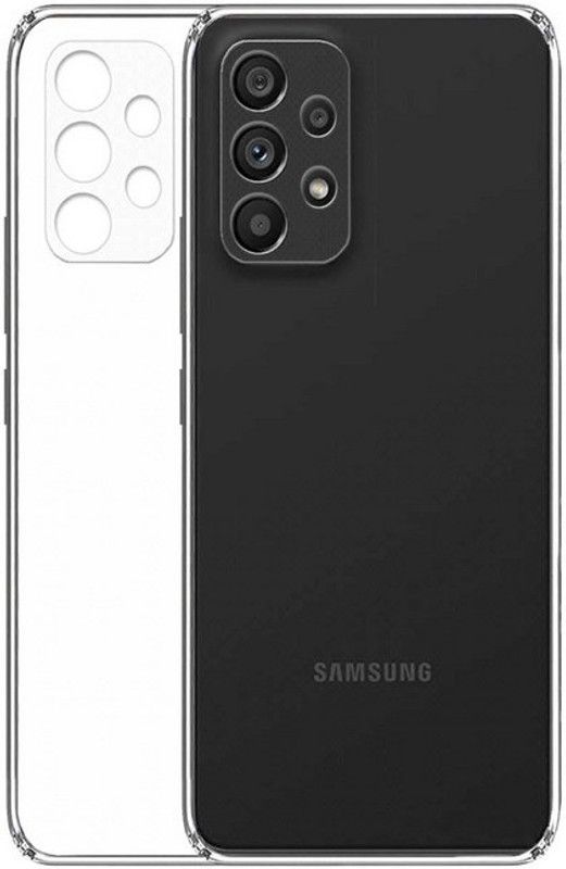 S-Hardline Back Cover for Samsung Galaxy A33 5G, Gloss Finish Slim Fit Ultra-Thin TPU  (Transparent, Pack of: 1)